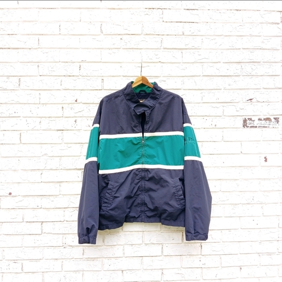 Vintage Eddie Bauer Nylon Windbreaker XL - Picture 1 of 7
